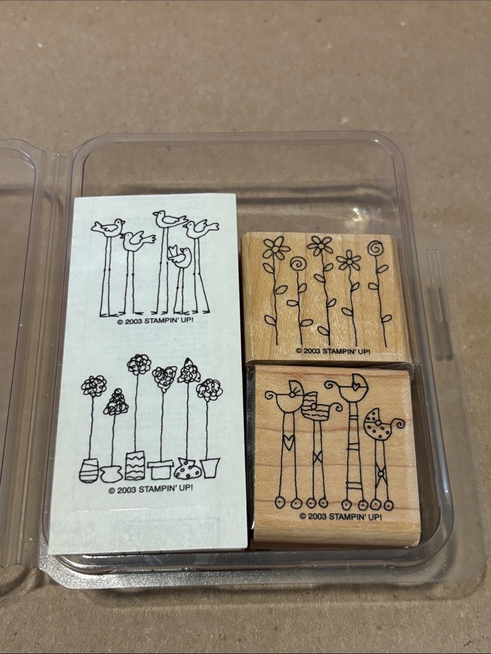 Stampin’ Up! Vintage Stamp Set Simple Something’s